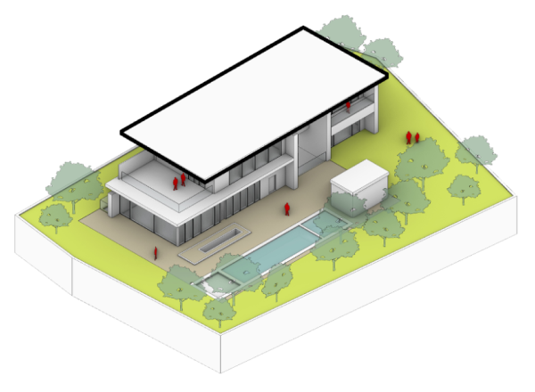 무와 제이드(MUWA JADE) THE COURTYARD 타입: 남향의 햇살이 가득한 정원을 갖춘 세컨드하우스, 고급 별장 느낌의 럭셔리 공간
