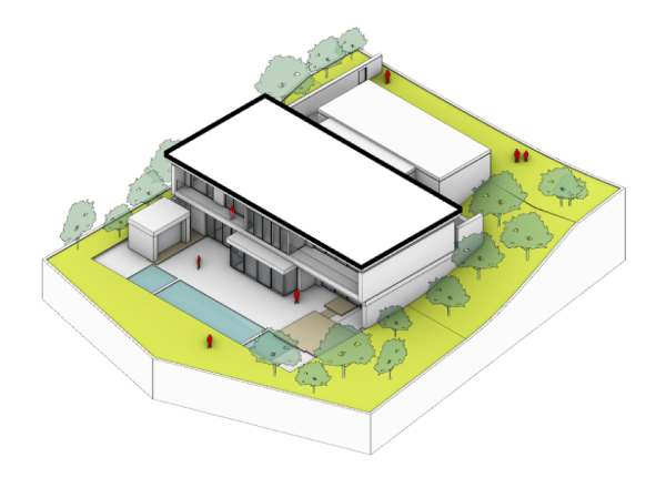 무와 제이드(MUWA JADE) THE CLIFF 타입: 3면이 개방된 절벽 위에 위치한 세컨홈, 독보적인 전망과 프라이버시를 살린 고급 별장 건축